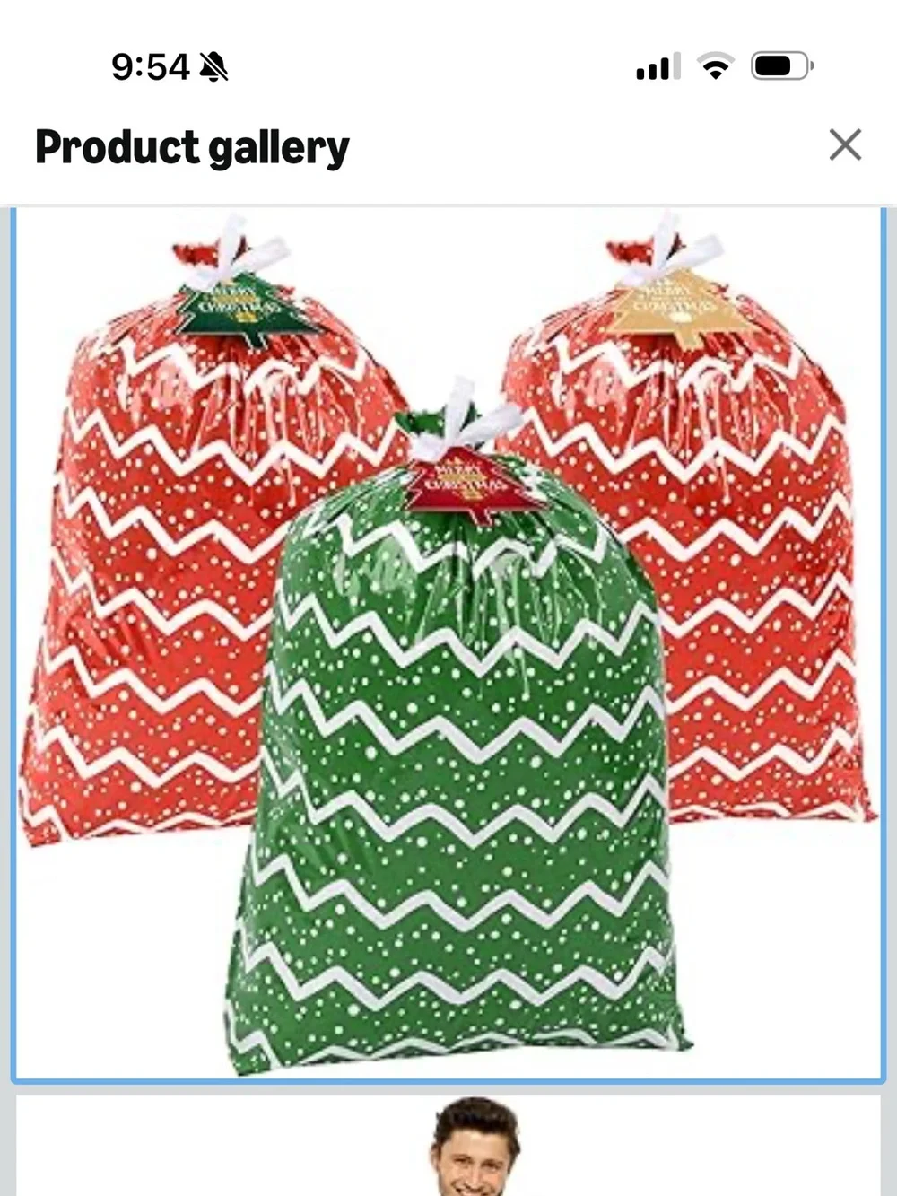 Large Christmas Gift Bags, 3 Oversized Christmas Bags 44